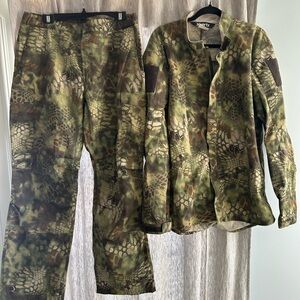 NWOT VERTX CAMO TACTICAL BASE JACKET & PANTS XL/38